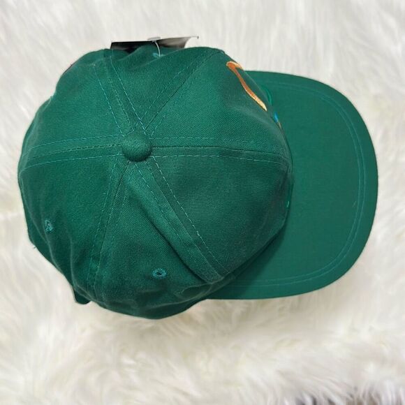 Vintage Greg Norman "The Shark" Adjustable Green Hat Cap NWT - Picture 3 of 11
